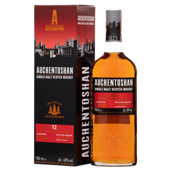 Auchentoshan 12 Years Old Lowland Single Malt (Gift Box) 700ml